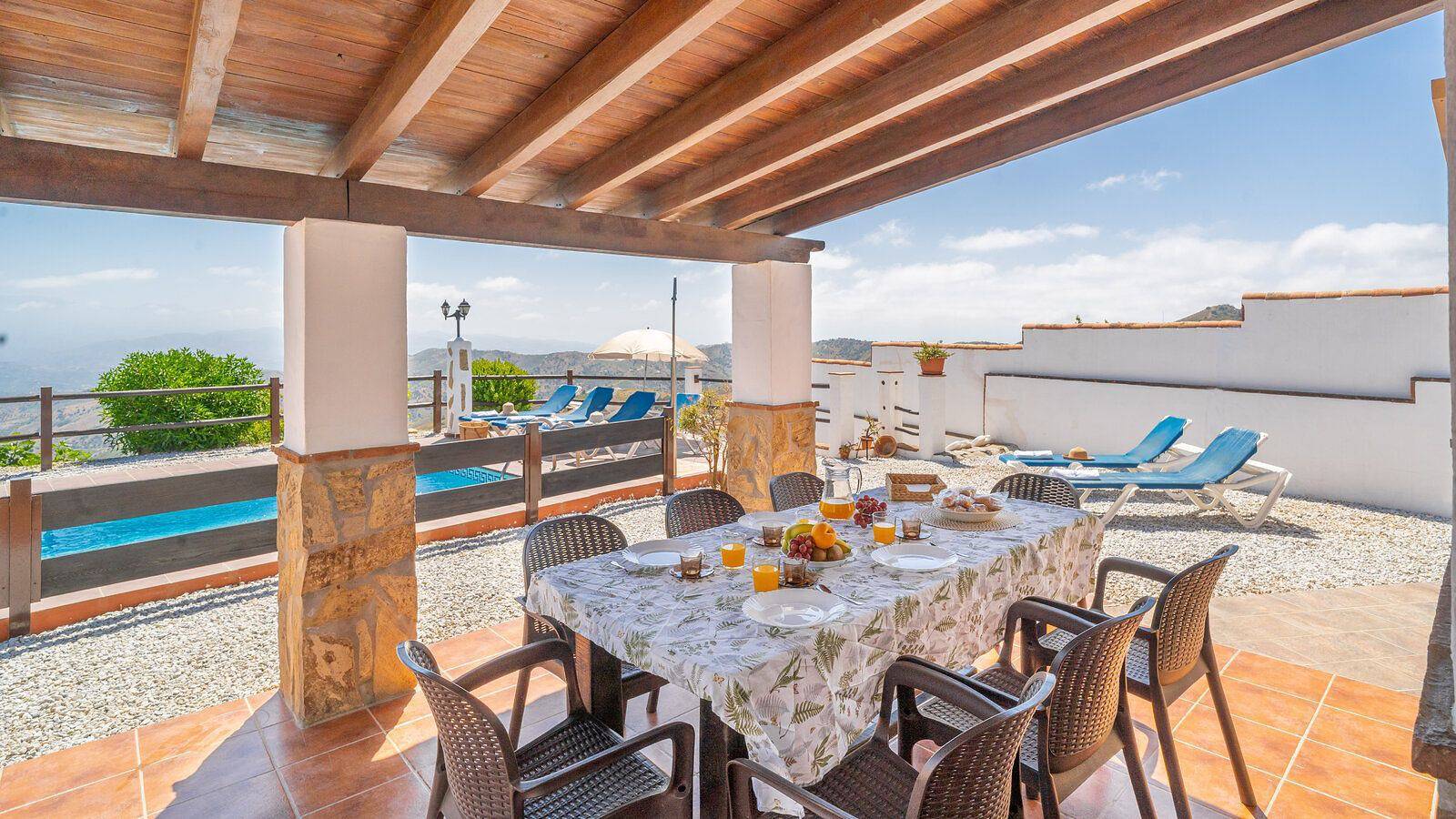 Lagar El Mirador Almáchar by Ruralidays in El Borge, Costa del Sol