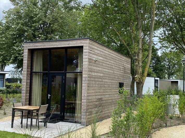 Chalet voor 2 personen, with Balkon/Terras and Terras as well as Tuin in Nunspeet