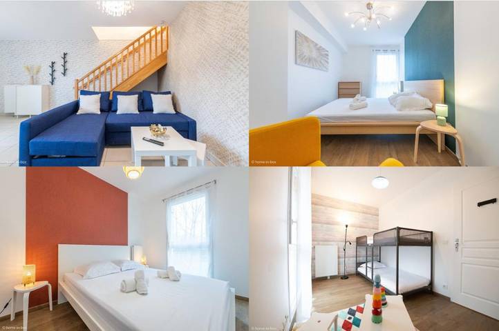 Location de vacances pour 8 personnes, avec terrasse à Chessy - 2
