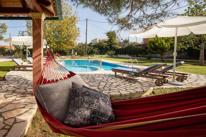 Villa für 8 Personen, mit Balkon und Garten in Griechenland - 4