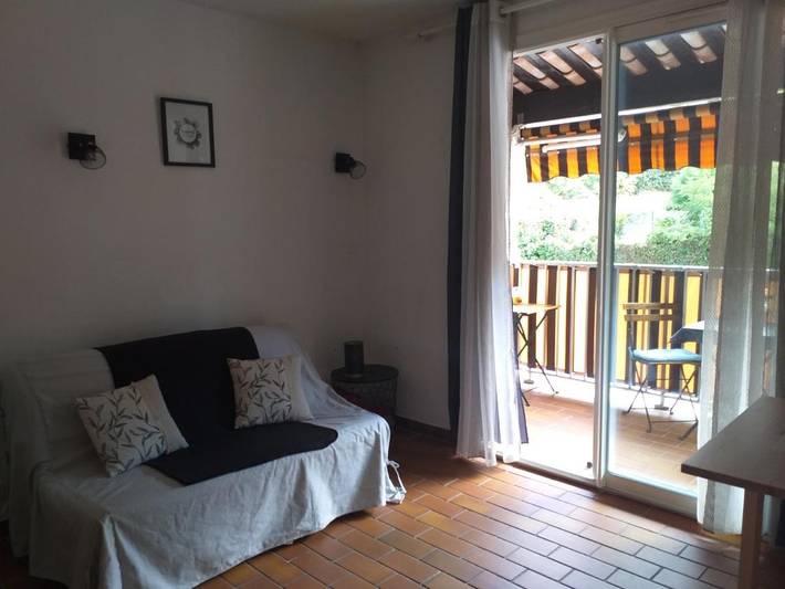 Gîte pour 4 personnes, avec balcon dans Plage de la Madrague