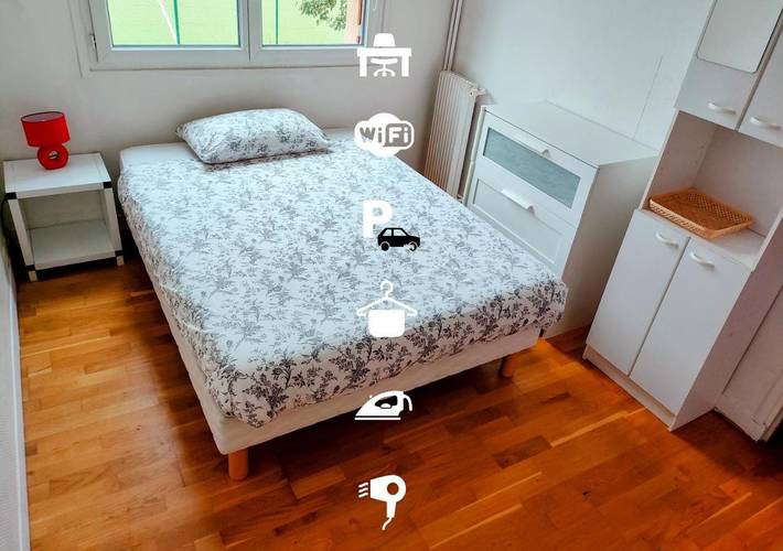 Location de vacances pour 2 personnes, avec jardin à Montmagny
