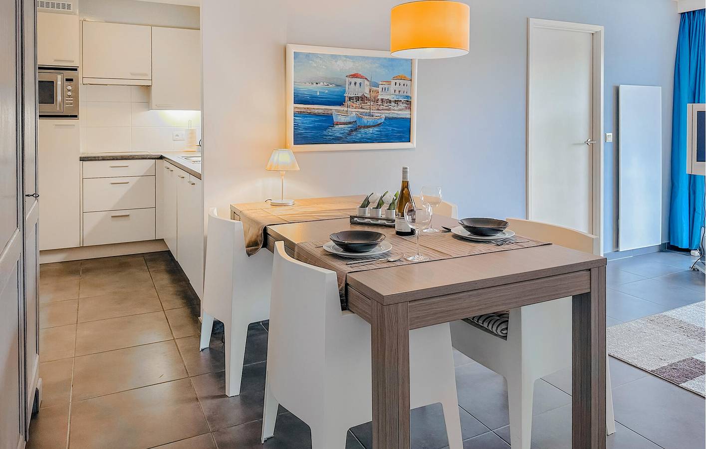 Geheel vakantieappartement, Vakantieappartement voor 2 personen met terras in Bredene, Belgische Kust