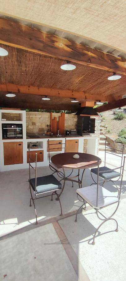 Double or Twin Room with Terrace in Le Barroux, Parc naturel régional du Mont-Ventoux
