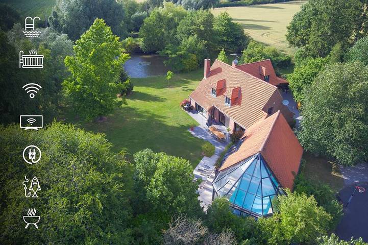 Casa de vacaciones para 10 personas, con terraza además de jardín y jacuzzi, Se admiten mascotas - 1