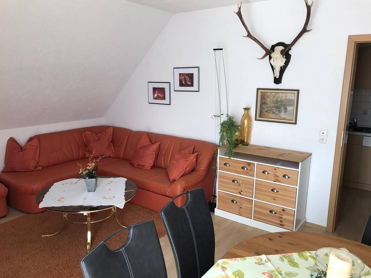 Apartamento vacacional entero, Ferienhaus Hirschrudel - Ferienwohnung 2 in Katzow, Vorpommern Greifswald