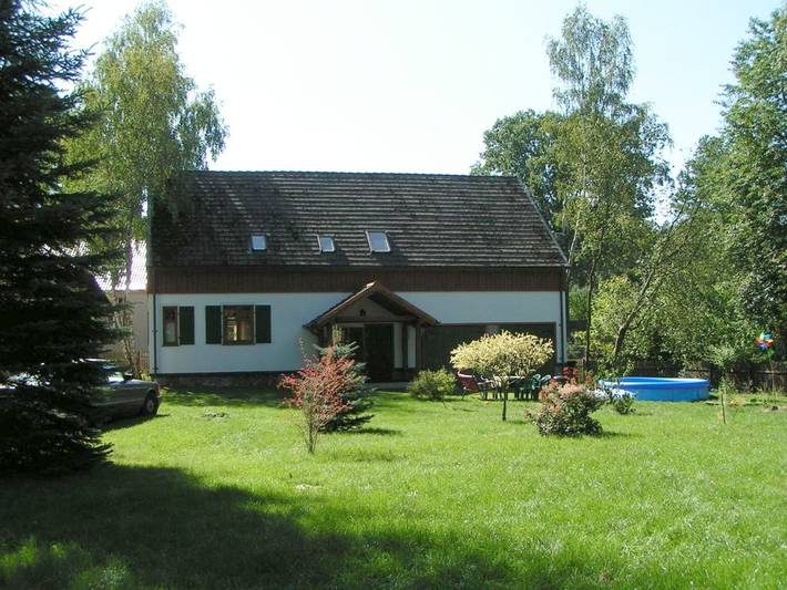 Vakantiepark voor 12 personen, with sauna and uitzicht as well as tuin in Polen