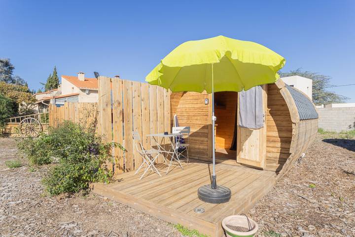 Chalet pour 2 personnes, avec jardin