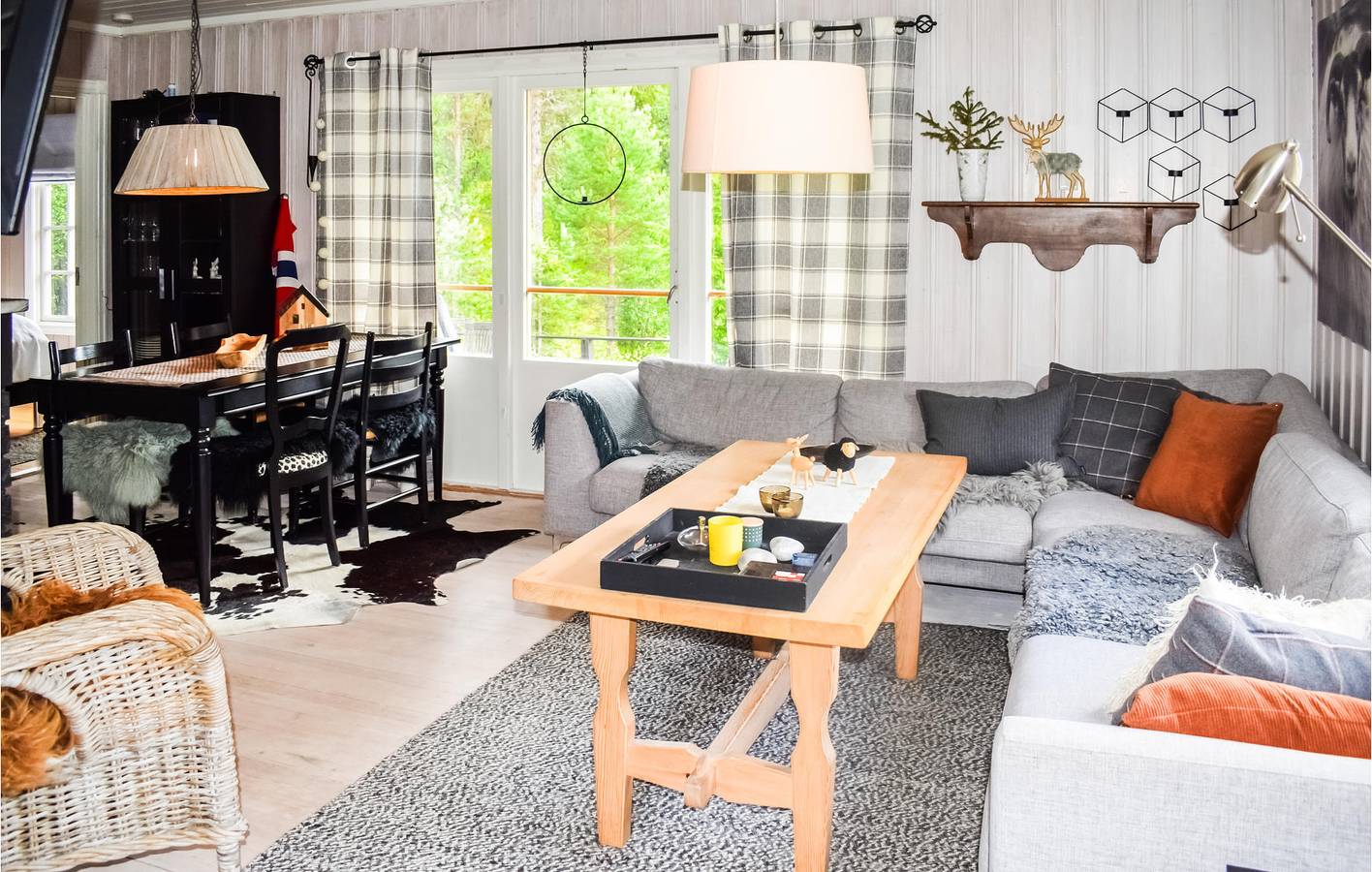 Ferienhaus für 7 Personen mit Garten in Gol