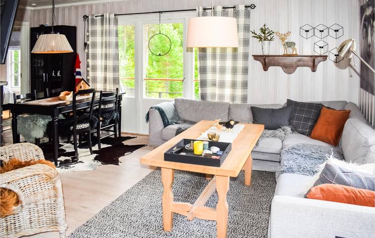Ferienhaus für 7 Personen mit Terrasse in Gol