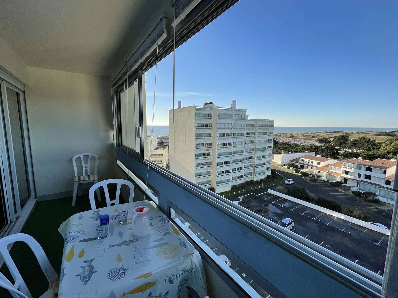 Appartement entier, Appartement cosy proche plage avec balcon et vue mer in Mouchamps, Région de La Roche-sur-Yon