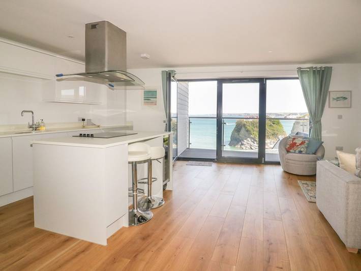 Casa rural para 4 personas con balcón in Newquay, Cornualles