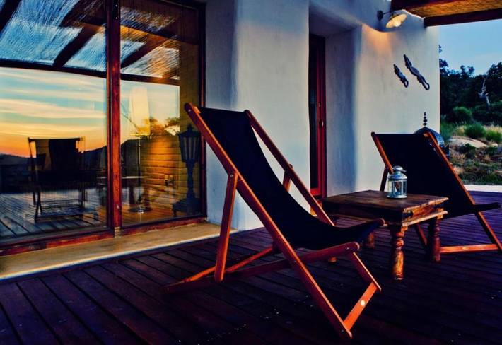 Casa rural para 3 personas, con piscina además de vistas y jardín, Se admiten mascotas en Alentejo - 4