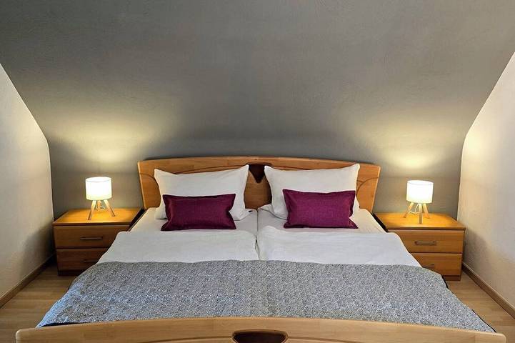 Ferienhaus für 3 Personen, mit Garten