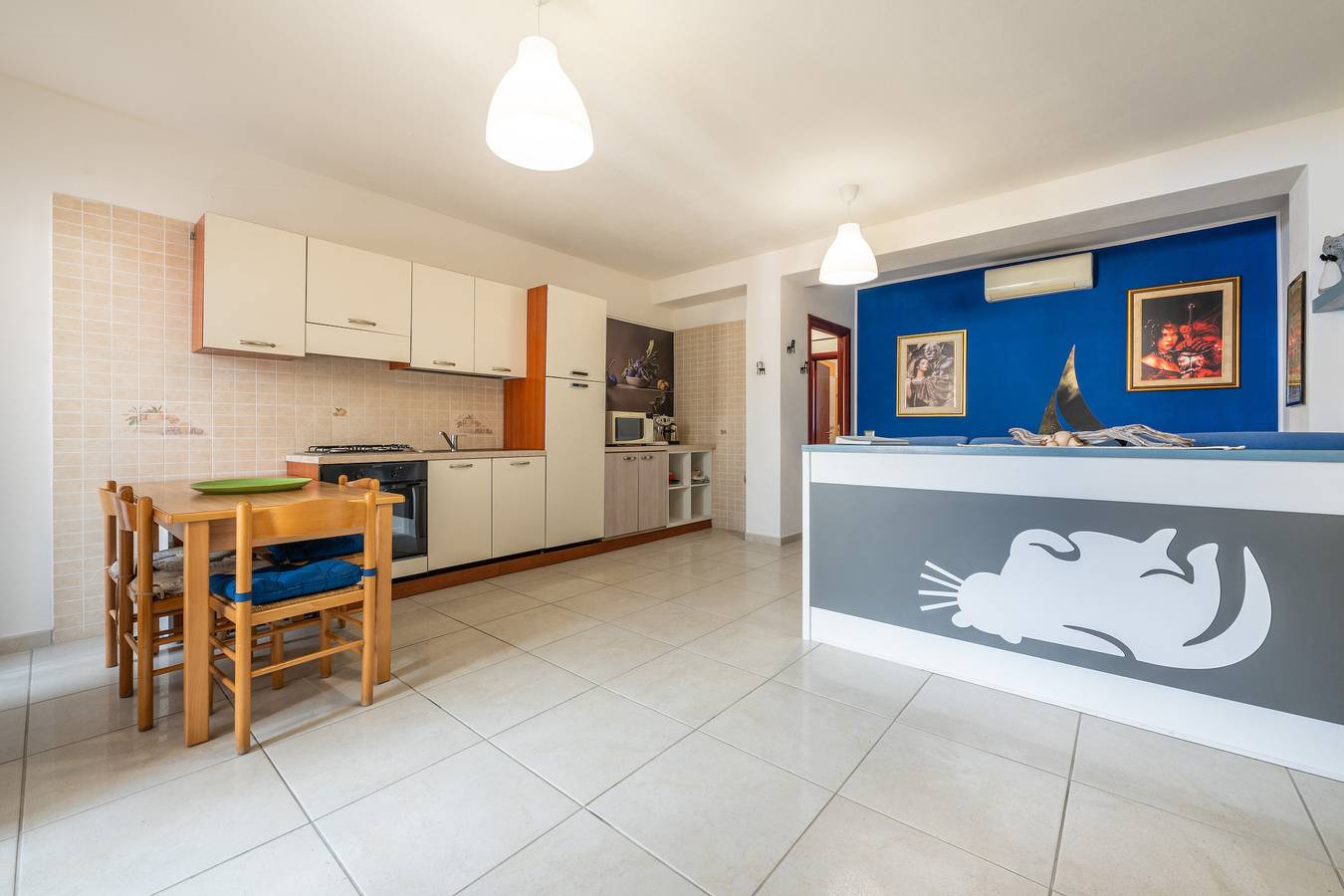 Vakantiehuis "L'Oasi della Gatta Panciona" met privé terras & Wi-Fi in Crabonaxa/Villasimius, Villasimius