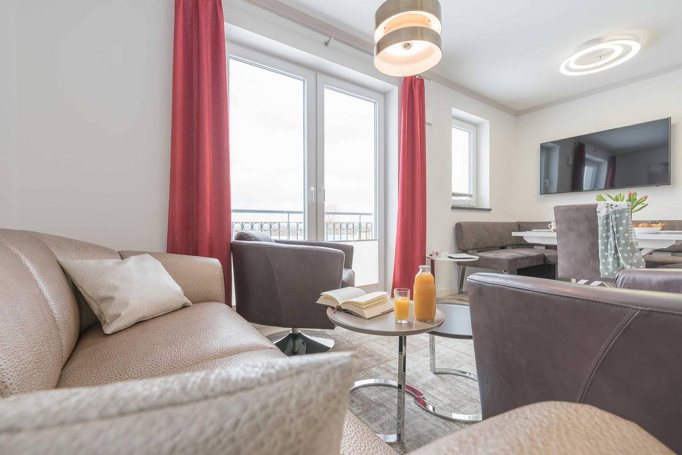 Ganze Wohnung, Villa Cara We 04 "Dorschjäger" mit Balkon und Meerblick in Börgerende in Börgerende, Börgerende-Rethwisch
