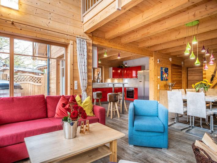 Chalet im Herzen von Kaprun mit Sauna & Whirlpool in Hohe Tauern, Kaprun