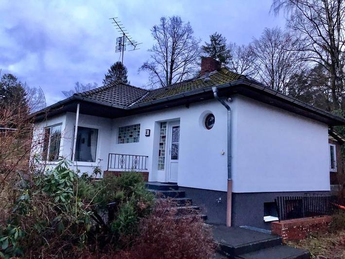 Ferienhaus für 4 Personen, mit Balkon und Terrasse sowie Garten in Brocken
