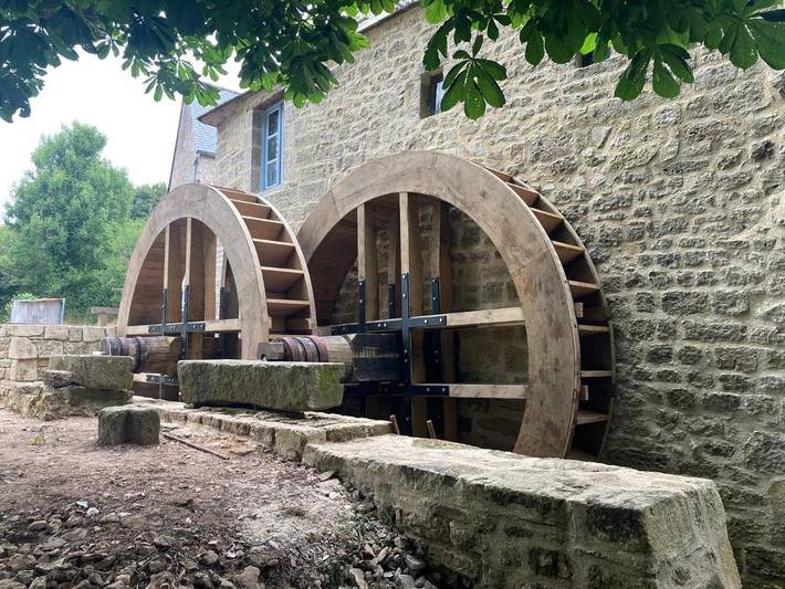 Cottage pour 4 personnes, avec vue et jardin à Négreville