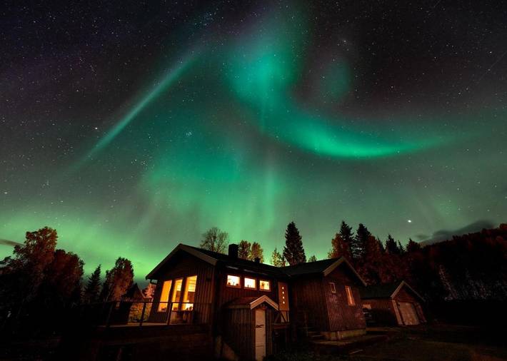 Ferienhaus für 8 Personen, mit Seeblick und Ausblick sowie Garten in Lyngen - 4