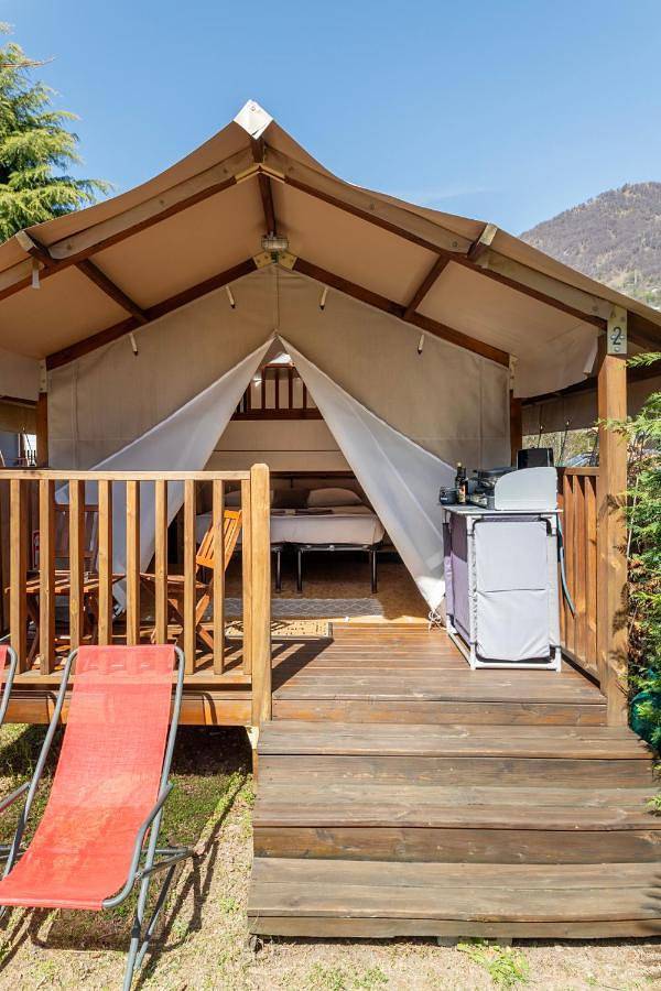 Bungalow für 2 Personen, mit Pool und Kinderpool sowie Garten und Ausblick am Comer See - 3