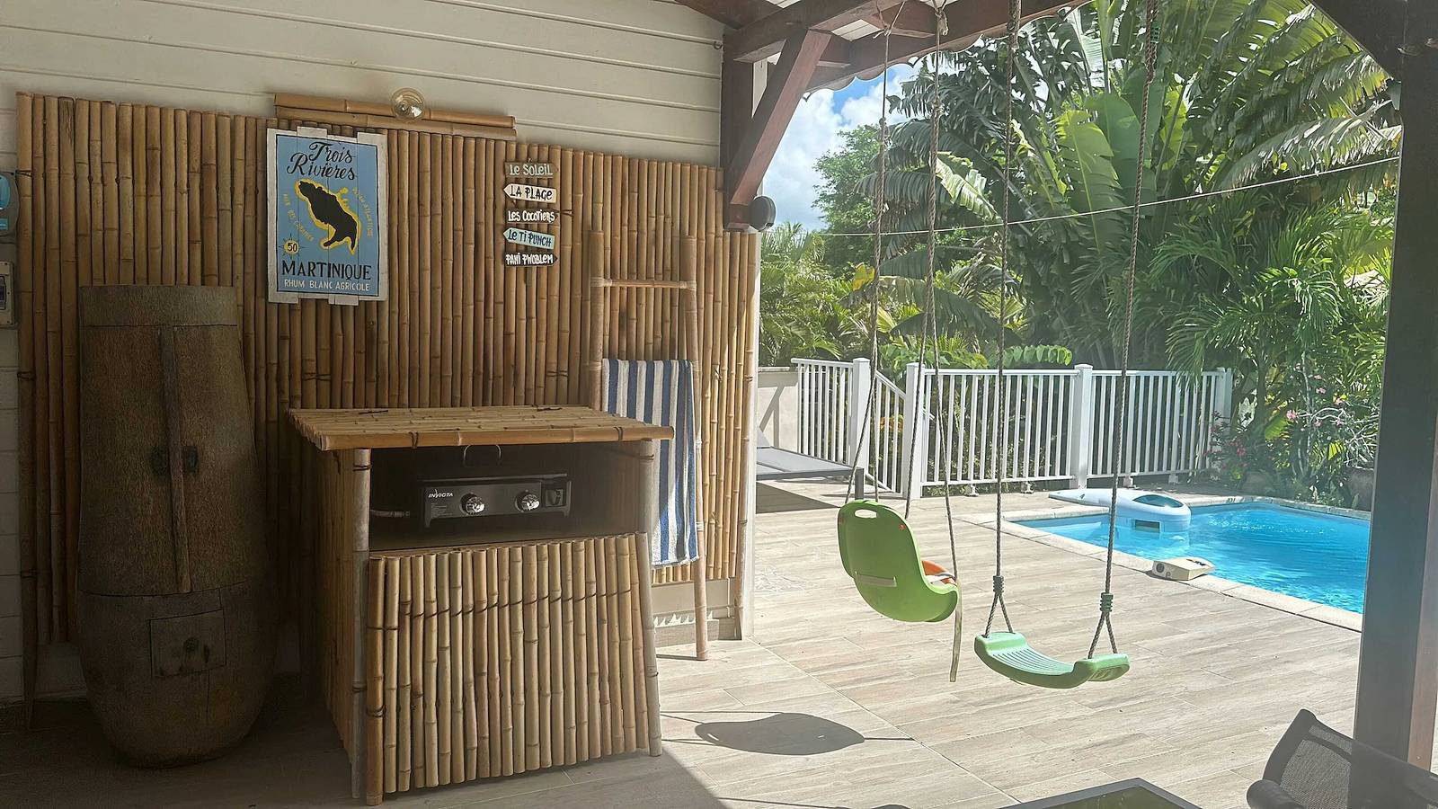 Cómoda villa en Les Trois-Îlets con piscina privada in Anse Mitan, Les Trois-Îlets