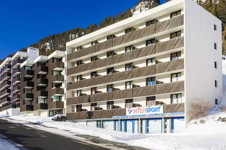 Studio voor 4 personen, met Balkon en Uitzicht in Flaine