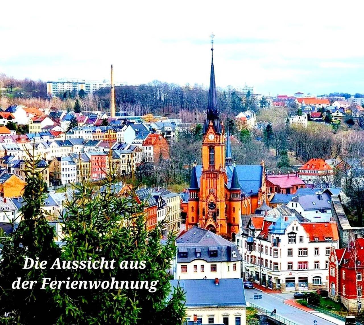 Ganze Ferienwohnung, Fewo Blick Mylau - Gemütlichkeit und Ruhe genießen in Mylau, Chemnitz und Umgebung