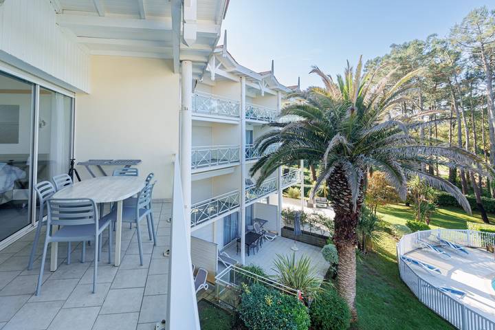 Apartamento inteiro, Apartamento 'Au cœur de la nature, entre Forêt et océan, face au golf, appartement 4 personnes' in Moliets-Plage, Moliets-et-Maa