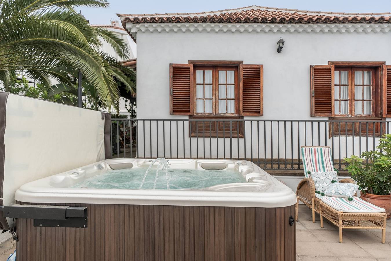 Ganze Wohnung, Ferienwohnung 'Casa Rural Agua Blanca 2' mit Meerblick, Gemeinschaftsterrasse & Wlan in La Matanza de Acentejo, Teneriffa Nord