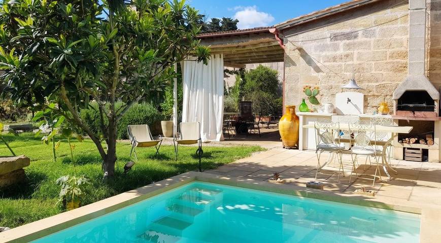 Appartamento per 5 persone, con Terrazza e Giardino nonché Piscina a Minervino di Lecce