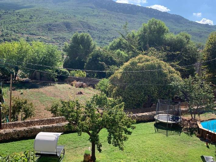 Casa de vacaciones para 10 personas, con vistas además de jardín y piscina - 1