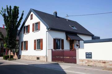 Gîte pour 5 personnes, avec balcon à Artolsheim