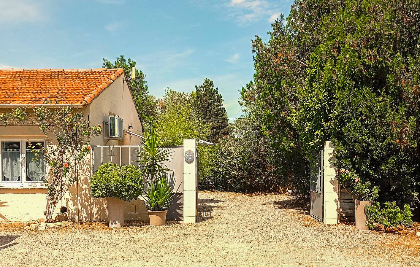 Casa de vacaciones para 3 personas con terraza in Vacqueyras, Vaucluse