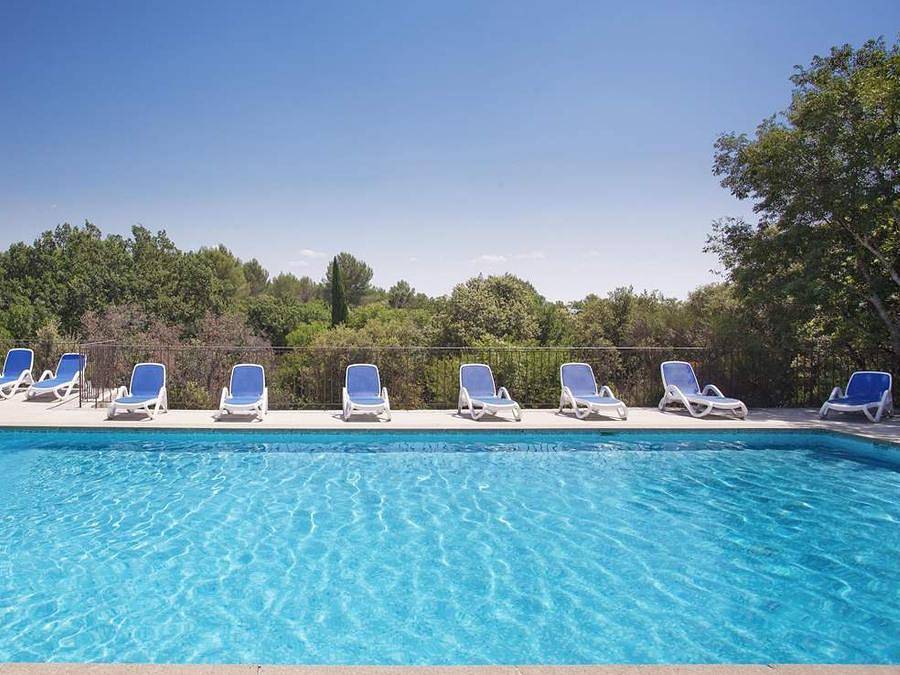 Résidence Odalys Référence La Bastide des Chênes - Wohnung 5 personen - 2-Zimmer-Duplexwohnung 4/5 Personen - mit Stockwerk in Gordes, Regionaler Naturpark Luberon