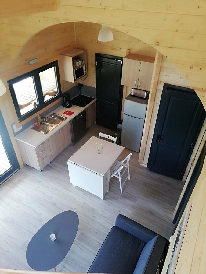 Chalet pour 6 personnes, avec jardin ainsi que vue et piscine dans le Gers - 4