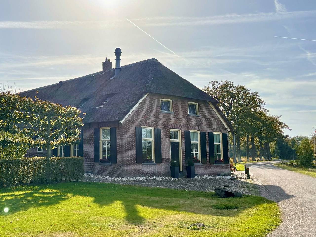 Appartement voor 4 personen aan de achterzijde van een sfeervolle boerderij in Havelte in Regio Zwolle