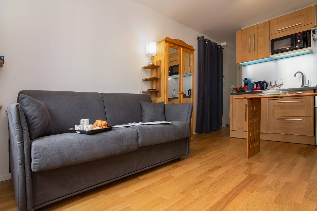 Appartement entier, Apt Paccard305 Central Chamonix Studio, near Brevent lift for 2 in Brevent-Flegere, Chamonix-Mont-Blanc