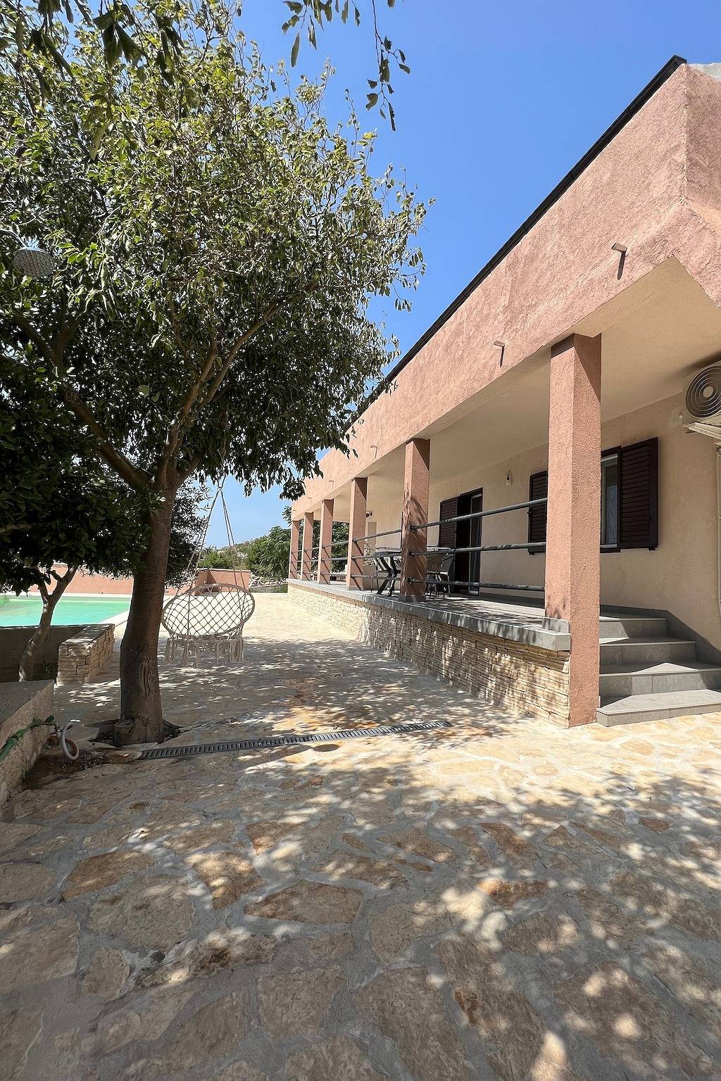 Cały apartament, Jednopokojowy apartament z tarasem i widokiem na morze Lukovo Šugarje, Karlobag A-24896-c in Lukovo Šugarje, Velebit Nature Park