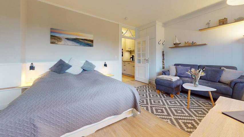 Ferienwohnung für 2 Personen, mit Balkon, mit Haustier - 1