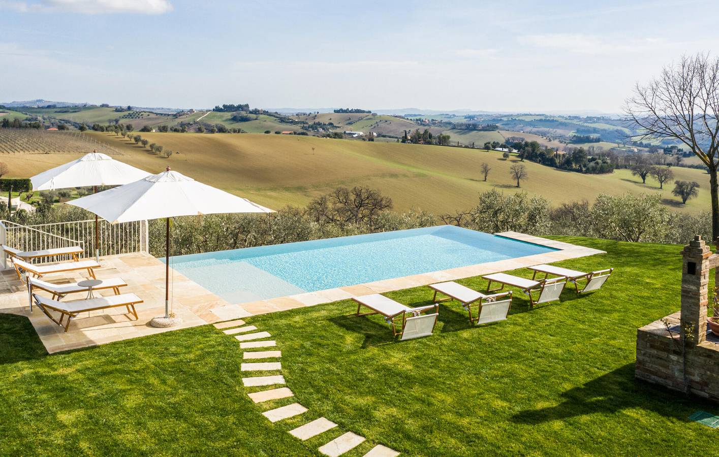 Casa de vacaciones para 10 personas con piscina in Macerata, Provincia de Macerata