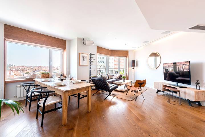 Apartamento para 3 personas, con Terraza en Malasaña