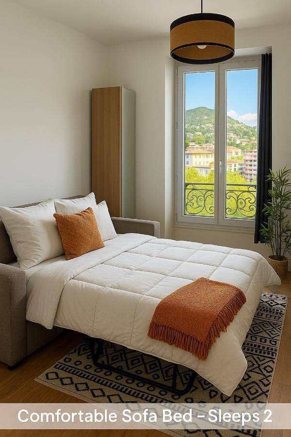 Gîte pour 2 personnes, avec vue dans Gare De Nice Riquier - 2