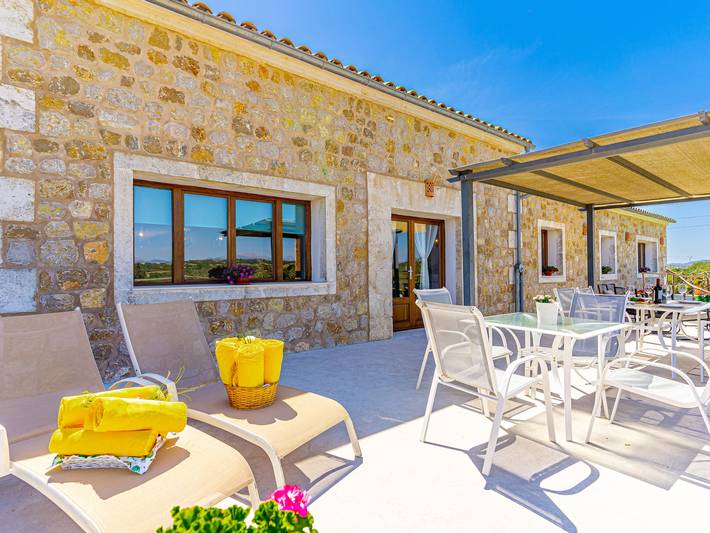 Steinhaus mit privatem Pool in Sineu, Mallorca in Sineu, Mallorca Inselmitte