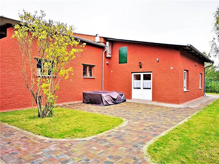 Ferienwohnung für 4 Personen, mit Terrasse und Garten, kinderfreundlich in der Lausitz