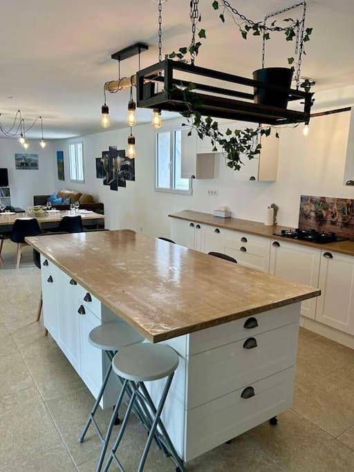 Location de vacances pour 10 personnes, avec jardin ainsi que piscine et vue, animaux acceptés à Barbentane - 4