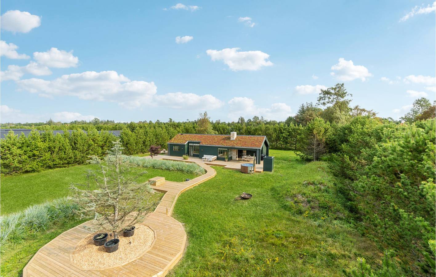 Feriehus for 8 personer med terrasse in Bratten, Jerup