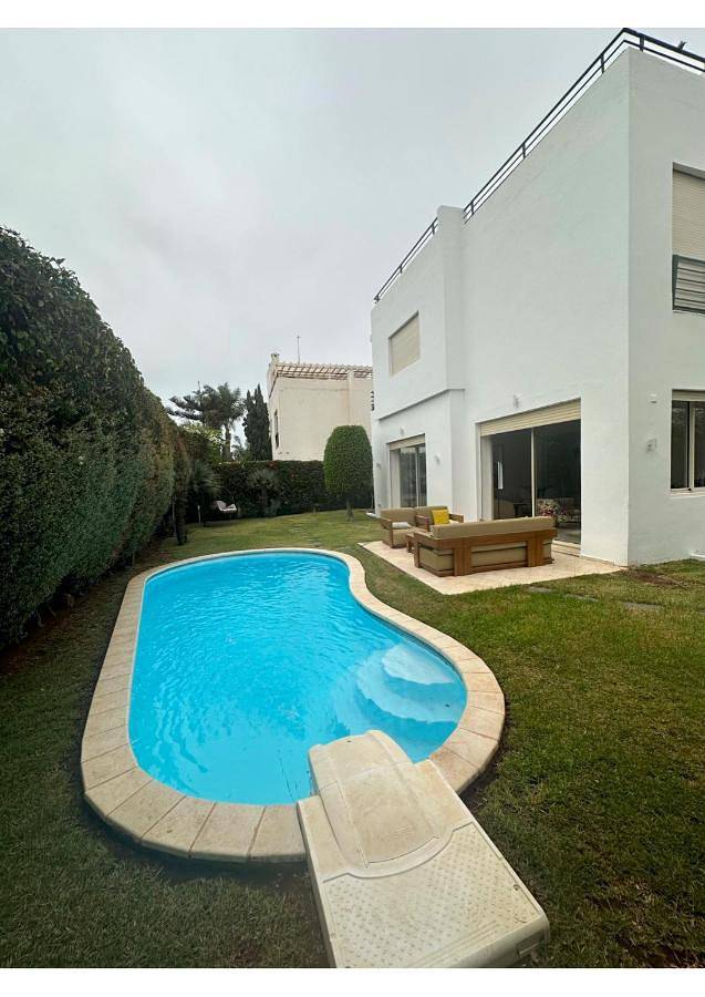 Villa pour 6 personnes, avec terrasse et piscine à Casablanca