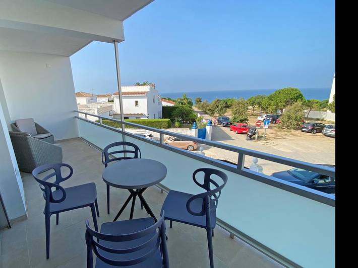 Ferienwohnung für 3 Personen, mit Meerblick und Balkon in Conil de la Frontera