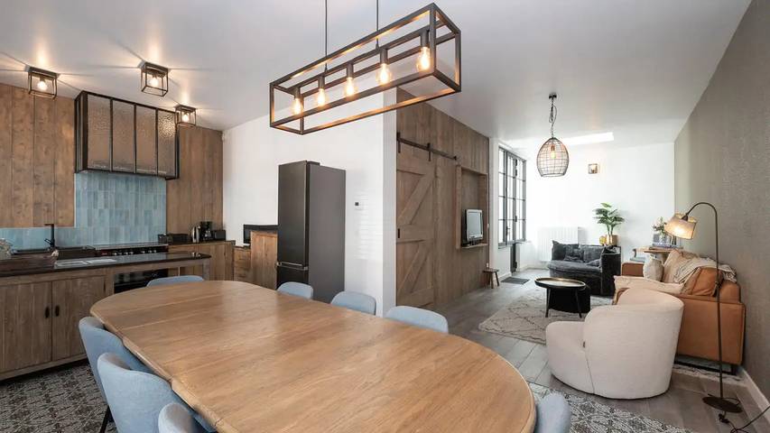 Ferienhaus für 11 Personen, mit Terrasse